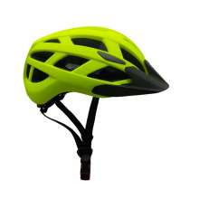 OEM Unisex levou o capacete de bicicleta com viseira de sol